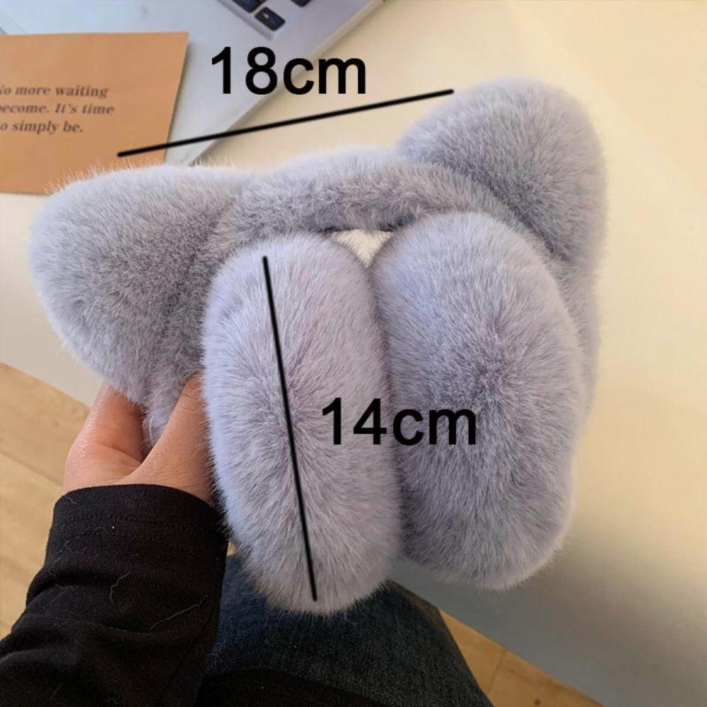 Windproof Earmuffs Cat Ear Covers Cute Ear Protection  for Women Girls
