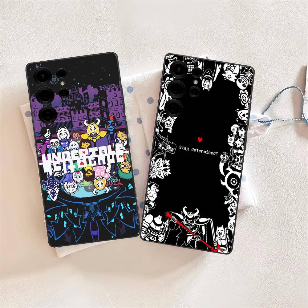 U-Undertale Game Phone Case For Samsung S 24 Fe 25 Ultra Plus 20 Lite 21 30 22 23 24 22 Ultra 5G Fundas
