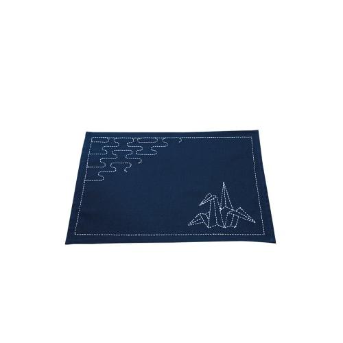 

Olympus Sashiko Kit Placemat, Navy Blue, 221