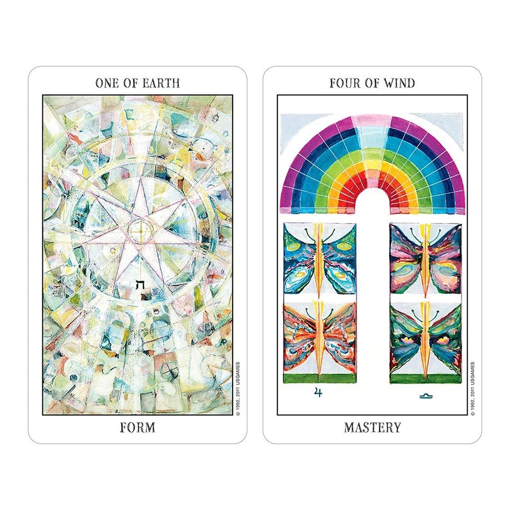 Kancharo Zestaw Kart Tarota Ducha Zawiera Japońskie Instrukcje Kart Tarota Saszetkę 80 Kart [Talia Tarota] & (Autentyczny)