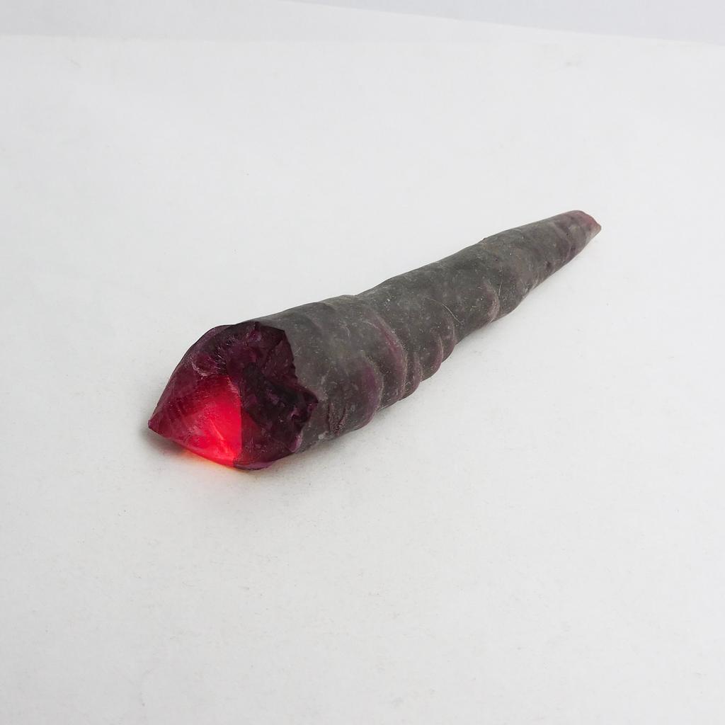 Natural Red Ruby 166.9ct Raw Rough Certified Loose Gemstone