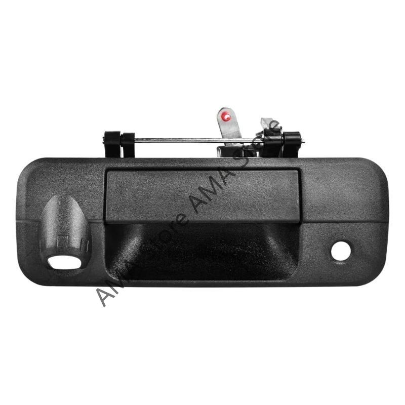 Rear Tailgate Handle Back Door Handle for Toyota Tundra 2007 2008 2009 2010 2011 2012 2013 Texture Black 69090-0C050 690900C050