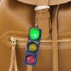 Traffic Light Keychain, Traffic Light Keychain, Car Keychain Backpack Pendant Traffic Light Model Car
