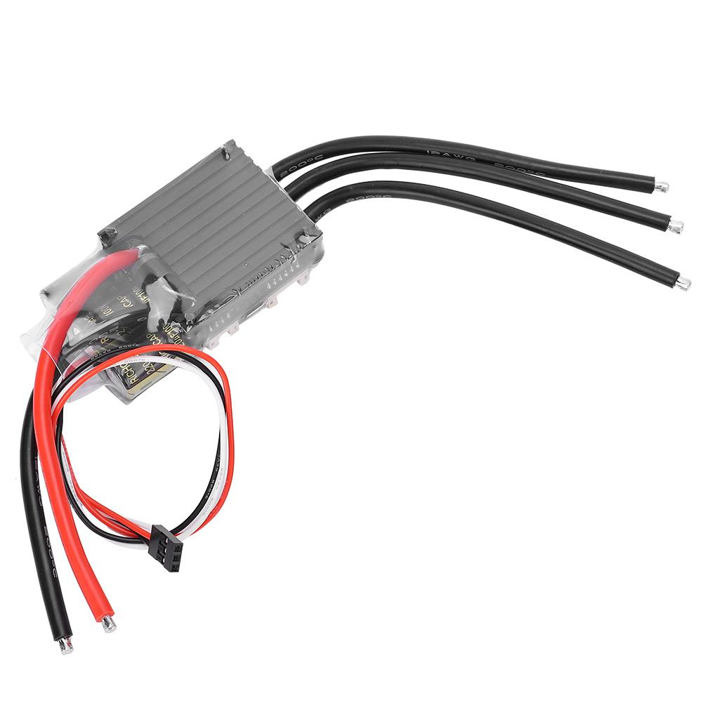 Elektrischer Drehzahlregler Einzelantrieb V6 Mini FSESC4.20 50A Aluminium-eloxierter Kühler