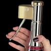 Ouvre Bouteille De Champagne - DescorJet - Élégance - INOX - 17cm X 10cm X 6cm - 1 Pièce