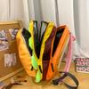 1 Stück Interessanter Cartoon Mehrschichtiger Hamburger Rucksack Große Kapazität Outdoor Reise Lässiger Rucksack
