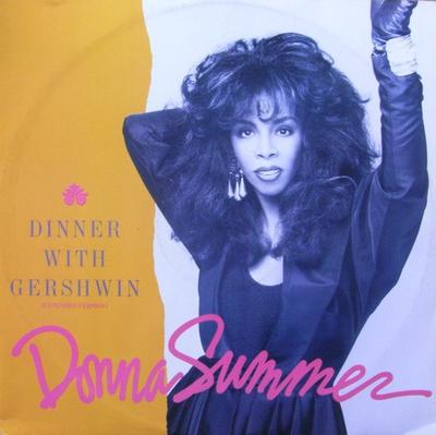 7inch Record DONNA SUMMER - Dinner With Gershwin U8237 Warner Bros. Re 1987 UK Soul/Funk Used