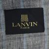 Lanvin Linen Tailored Jacket R48-45 Gray Men's Used