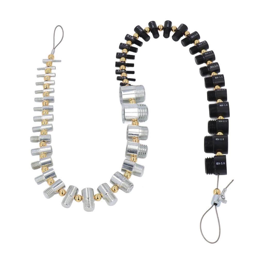 Bolt Size Thread Gauge 44 Male Female Screw Nut Measure Size Checker 23 Imperial 21 Metric