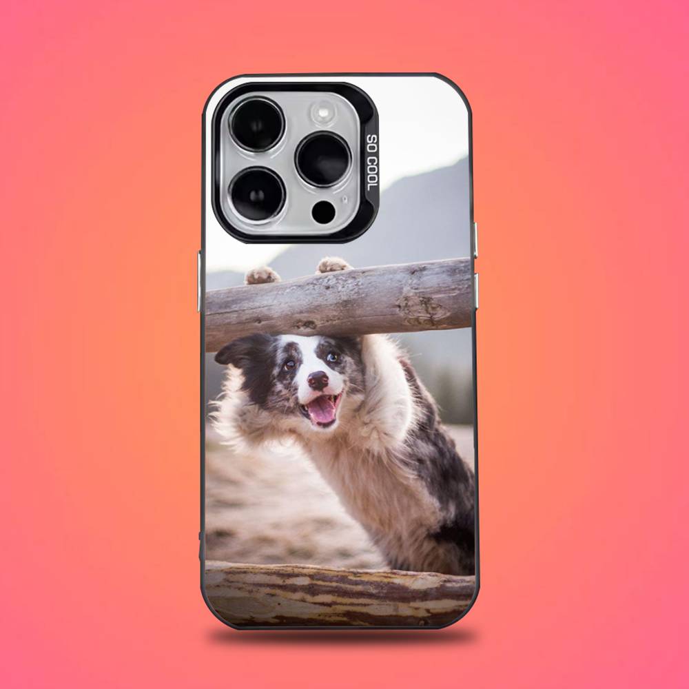 Border Collie Dog Phone Case For iPhone 16,15,14,13,12,11,Pro,Max,Plus,Mini,XS,SE Anti Fall Black Matte Hard Bumper