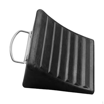 Car Wheel Chocks Block Tire Stopper Portable Wear Resistant Stable Structure Stop Triangular