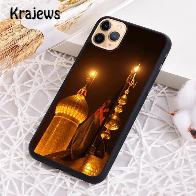 Krajews Islam Shia Imam Ali Iraq Arabic Phone Case Cover For iPhone 17 Air 16 15 14 plus 11 12 13 pro max