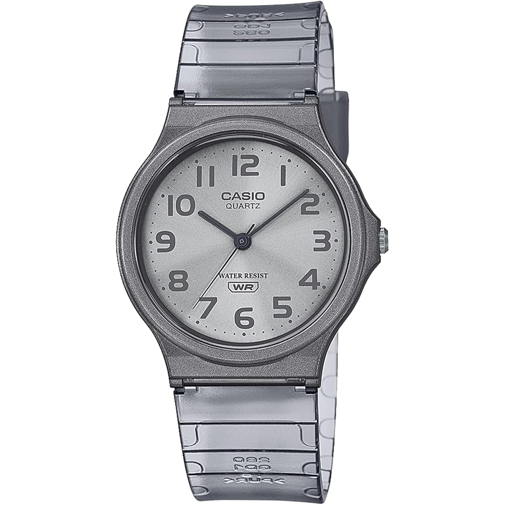 Casio] Watch Casio Collection [Genuine Japan] MQ-24S-8BJF Unisex Clear Gray