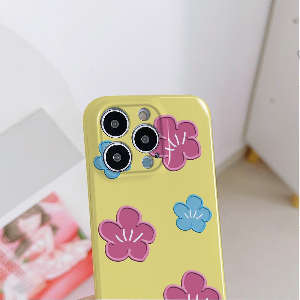 All-inclusive Film Phone Case Cartoon Fashion Design Hard Shell Full Cover Camera Protection Case for iPhone Huawei Honor Vivo Google