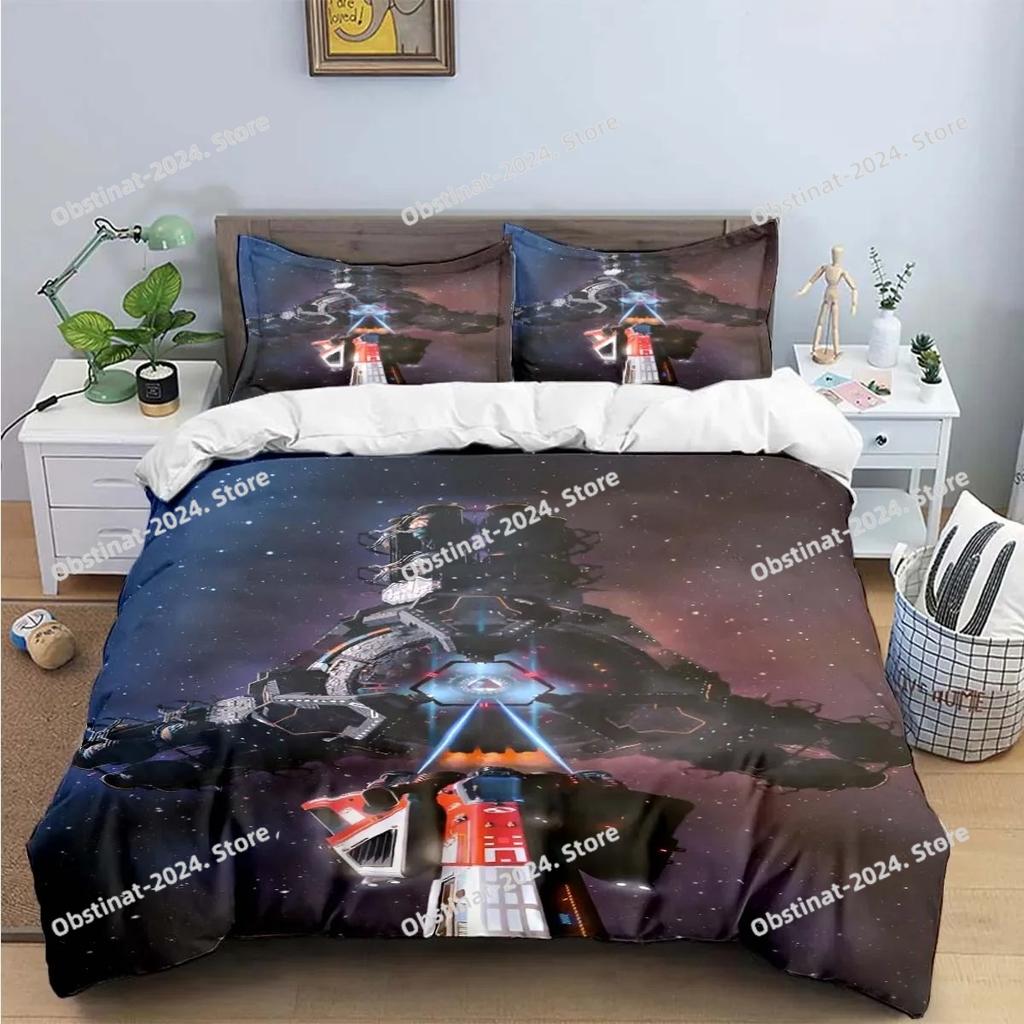 Fashion Anime 3D Game N-No-Man's-Sky Print Bedding Sets Bed Supplies Set Duvet Cover Bed Comforter Set Bedding Set Luxury Gift