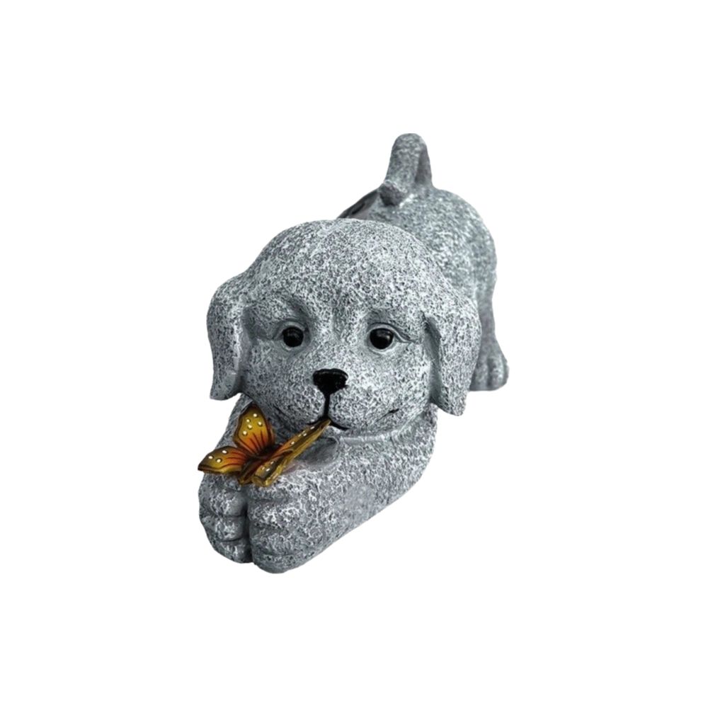 IP44 Waterproof Garden Cat Figurine Auto On/Off Cat Statue Solar Lantern  Villa Lawn