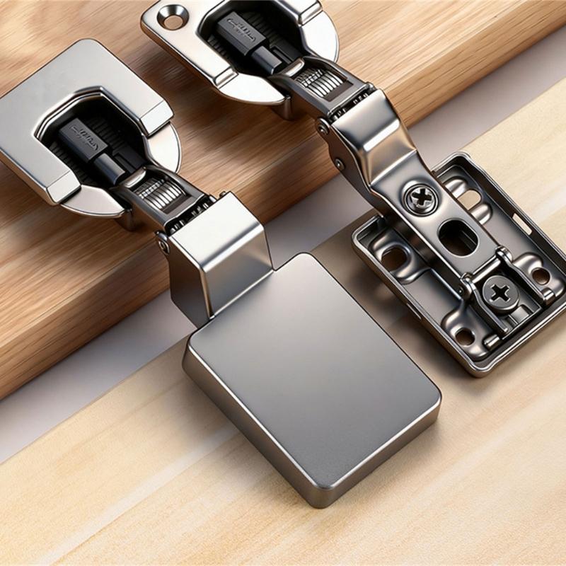 Space Saving Concealed Cabinet Door Hinge Adjustable Tension Mechanism Soft Closing Wardrobe Hinge For Quiet Operation