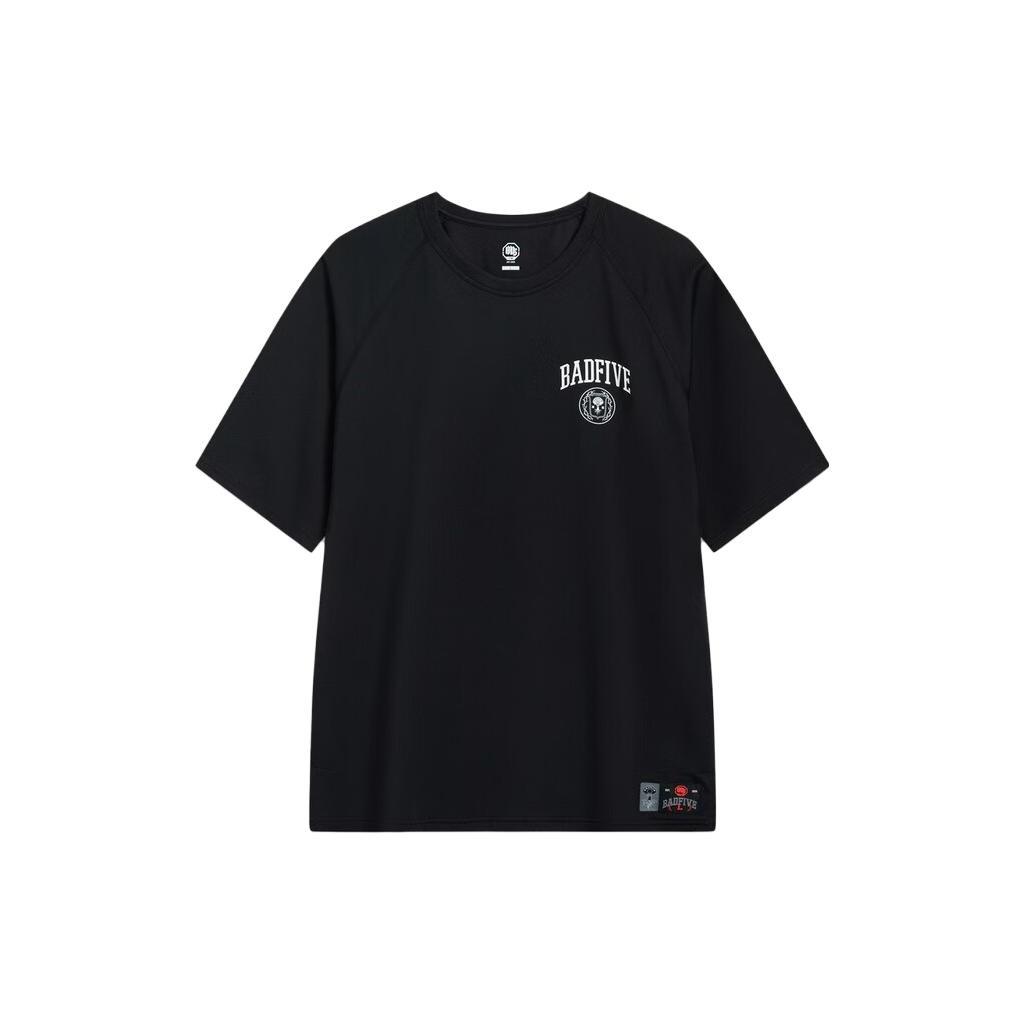 Li-Ning BadFive Logo T-shirt Black Men s ATST549-3 L