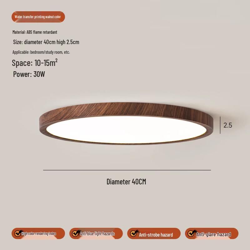 Nowoczesna LED-owa Lampa Sufitowa Pełne Spektrum