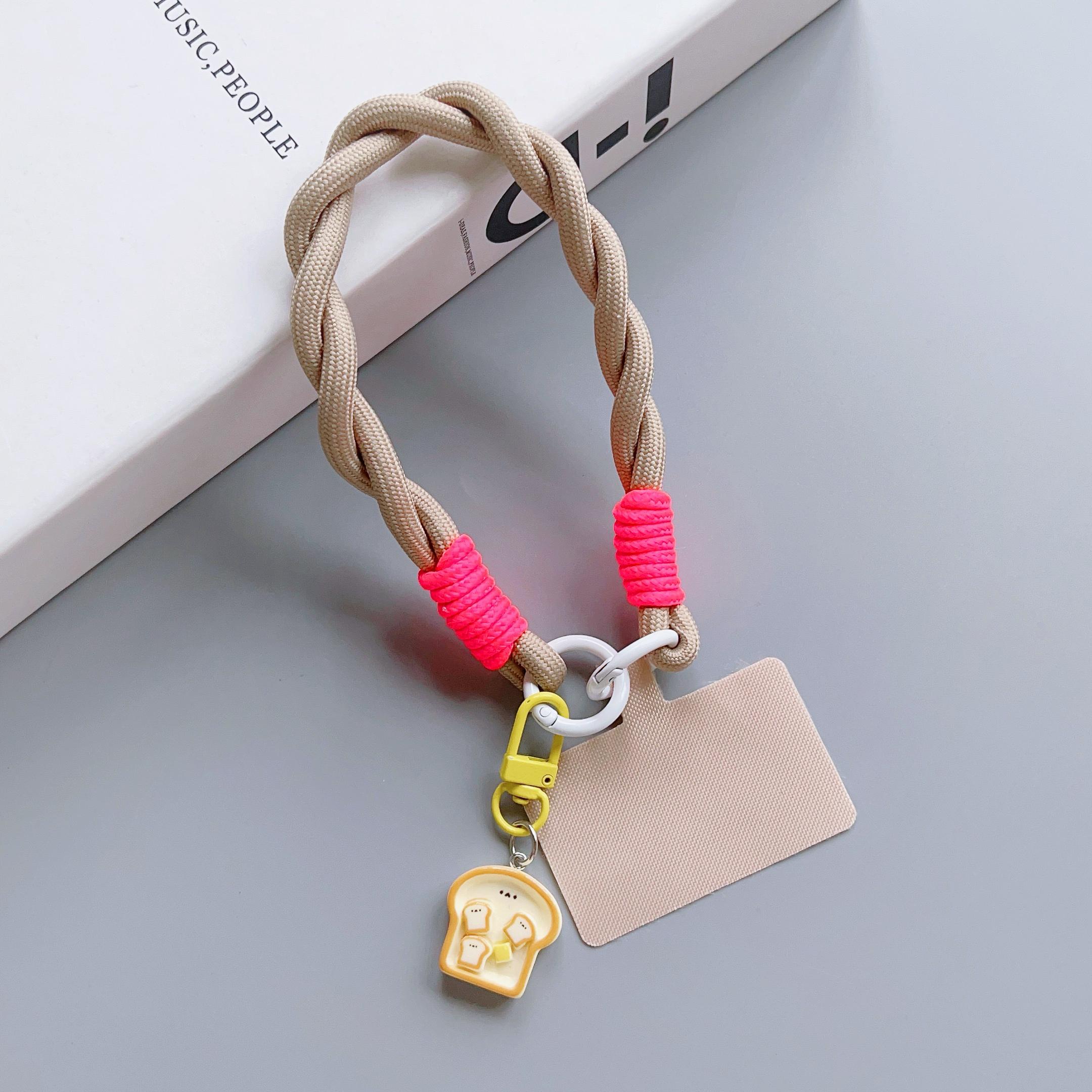 

New Creative Cartoon Mobile Phone Universal Lanyard Hand Rope Mobile Phone Jewelry Decorative Pendant Fashion Gift Pendant Polyester / Nylon