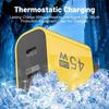 45W GaN Dual PD Charger Fast Charging USB Adapter For iPhone 15 iPad Samusng Huawei Tablet Laptop USB-C Quick Charge Plug