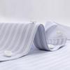 Long Sleeve Dress Wide Dark No ES4086 [Enshe] Men's Shirt, Stripe, Blue, Iron, Business, Casual, (#39, Gray)