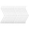 20PCS Stainless Steel Beehive Connectors Bend Wire Holder for Wooden Beehive Beekeeping Tools