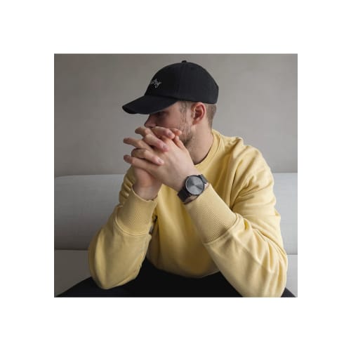 Official Limited Edition/2-Year Warranty/Authentic Daniel Wellington DW Men's Classic Mesh Graphite 40mm Watch In Blue/Brown, Luxury Leather Business