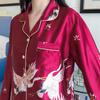 Women's Silk Pajamas Set Silk Pajamas Women's Pajamas Spring Loungewear Satin Autumn Loungewear Sets Plus Size