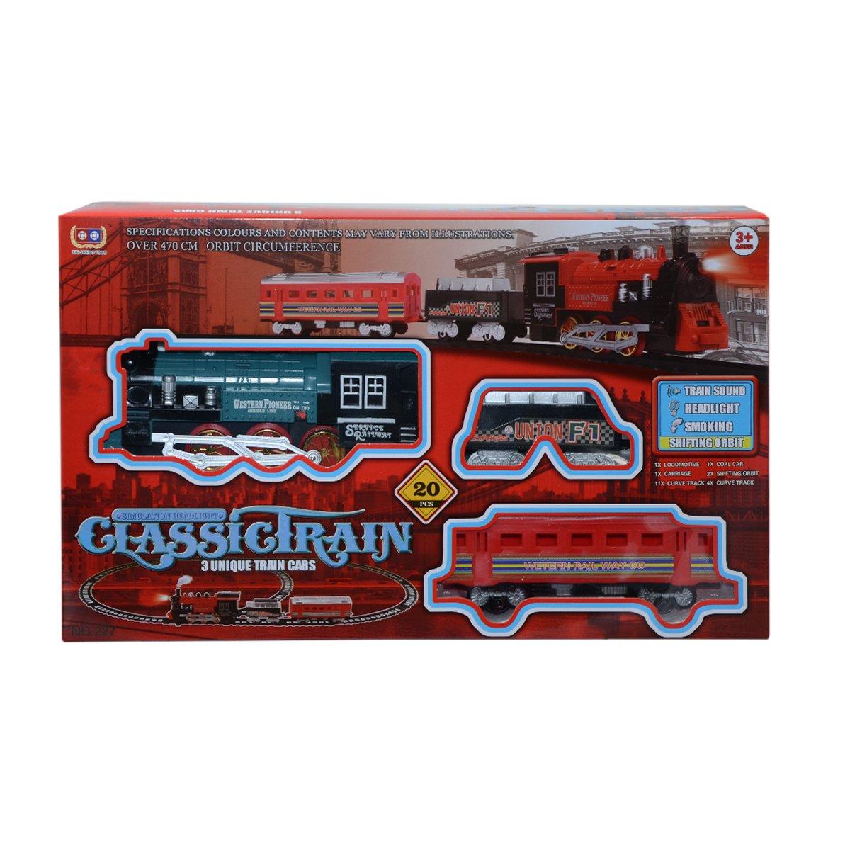

227 Sound and Light Classic Train Набор из 20 предметов - Pacific