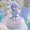 Chino Kafuu Cat Ear Figurine - Anime Character Collectible for Desk & PC Case Decoration