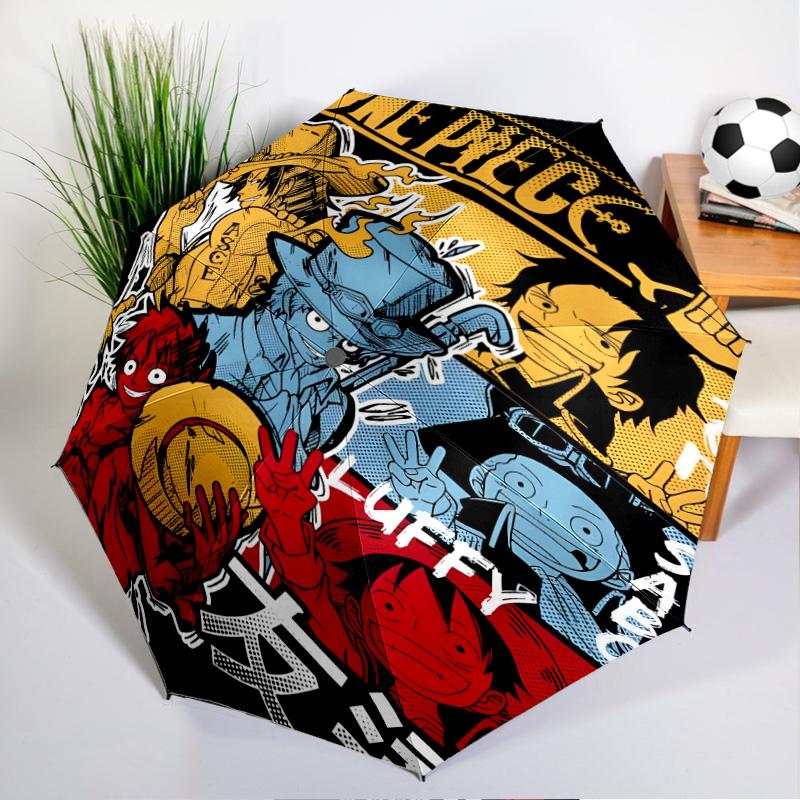 pirate Adventure Umbrella Folding umbrella, automatic umbrella 8-Frame for Travel, camping Use Gift for Halloween Christmas