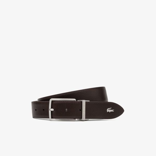 

Lacoste Reversible Elegance Buckle Belt Bb Rc4097m56g dark brown/100