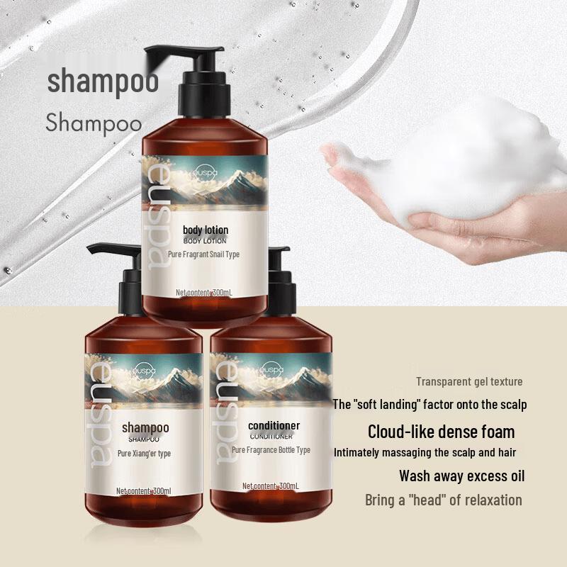 CHANDO Euspa Serene Time Hair & Body Travel Set