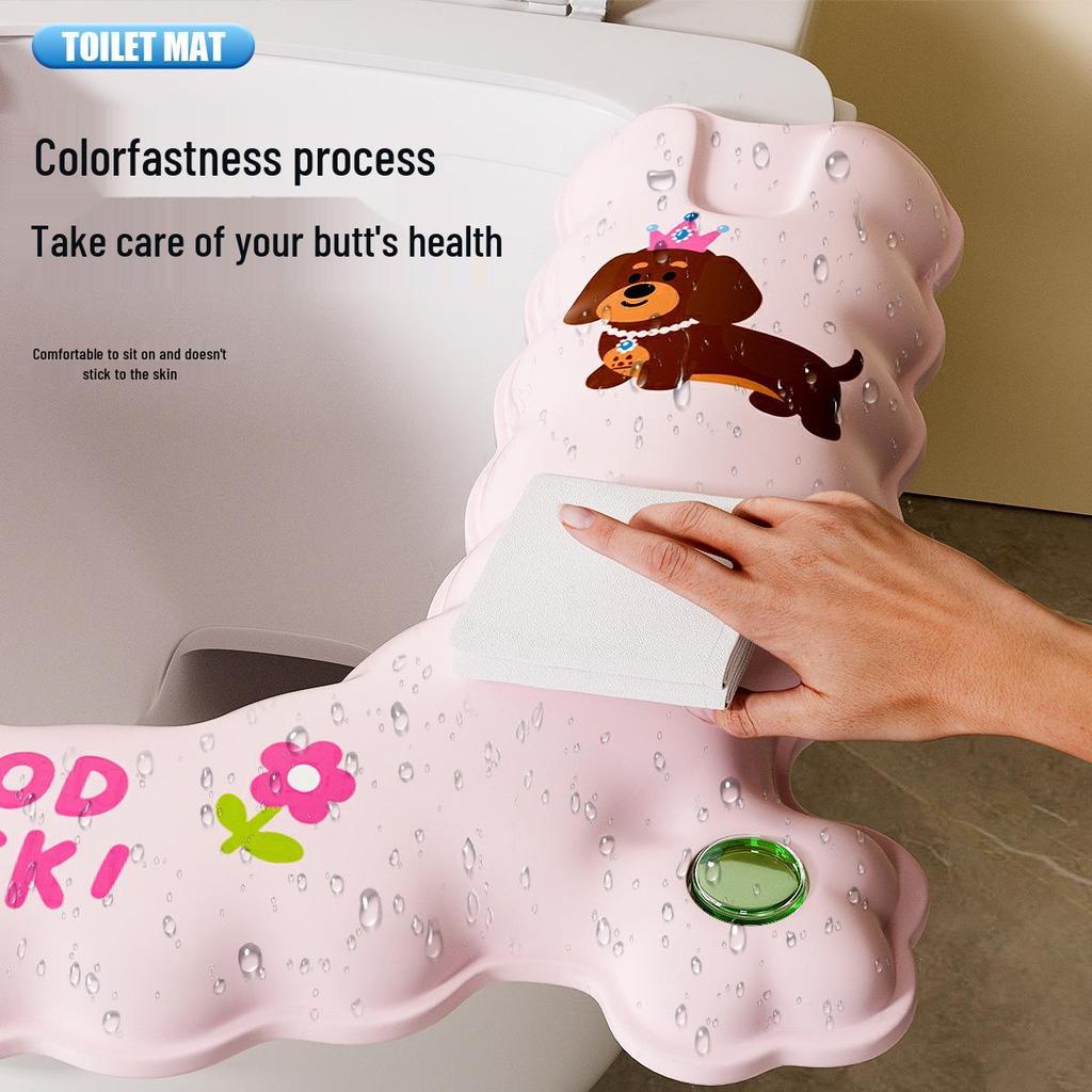 Universal Aromatherapy Toilet Seat Cushion - 2025 Waterproof, Wash-Free, All-Season Comfort.