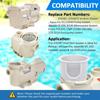 070387 Swimming Pool Skimmer Basket Strainer Pool Maintenance Equipment Debris Leaves Collector Pool Cleaning Tool