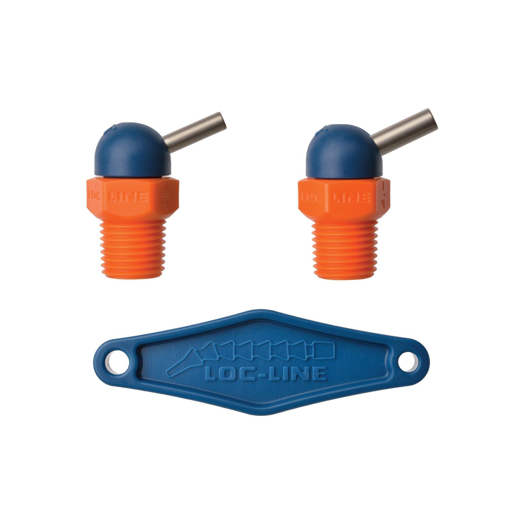 

HPT nozzle threaded x2 NL72070 LOC-LINE 1/4 CT 3.0x12.7mm