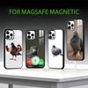 Funny Pigeon Mischief Phone Case For iPhone17,16,15,14,13,12,11 Plus,Pro Max Magnetic For Magsafe Wireless Charging