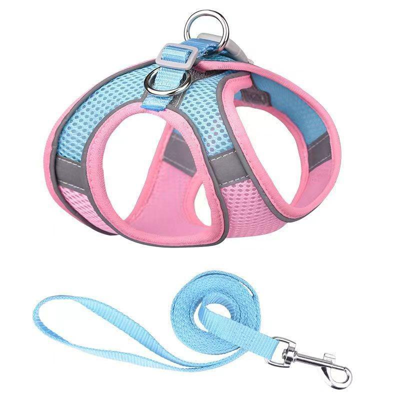 Anti-Escape Vest-Style Harness for Small Dogs & Cats