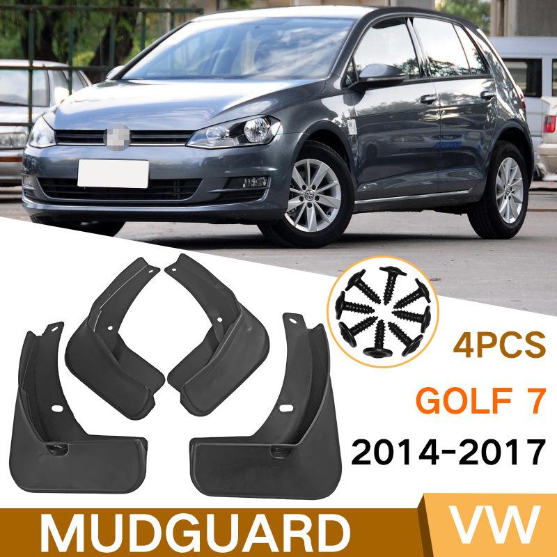 

Special car specially suitable for 2014 Volkswagen Golf GOLF 7 fender tile auto parts modification чёрный
