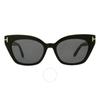 Juliette Smoke Cat Eye Ladies Sunglasses Ft1031 01a 52