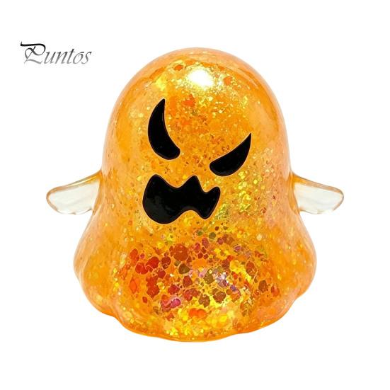 Glitter Ghost Toy Halloween Stress Relief Toy, Spooky Squeeze Sensory Clear Fidget for Focus and Relaxation