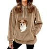 Women's Fashion Daily  Casual  Hoodie Long Sleeve Top