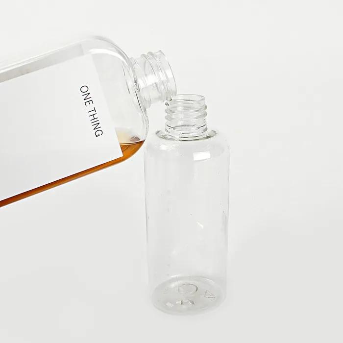 100ml clear mist empty bottle