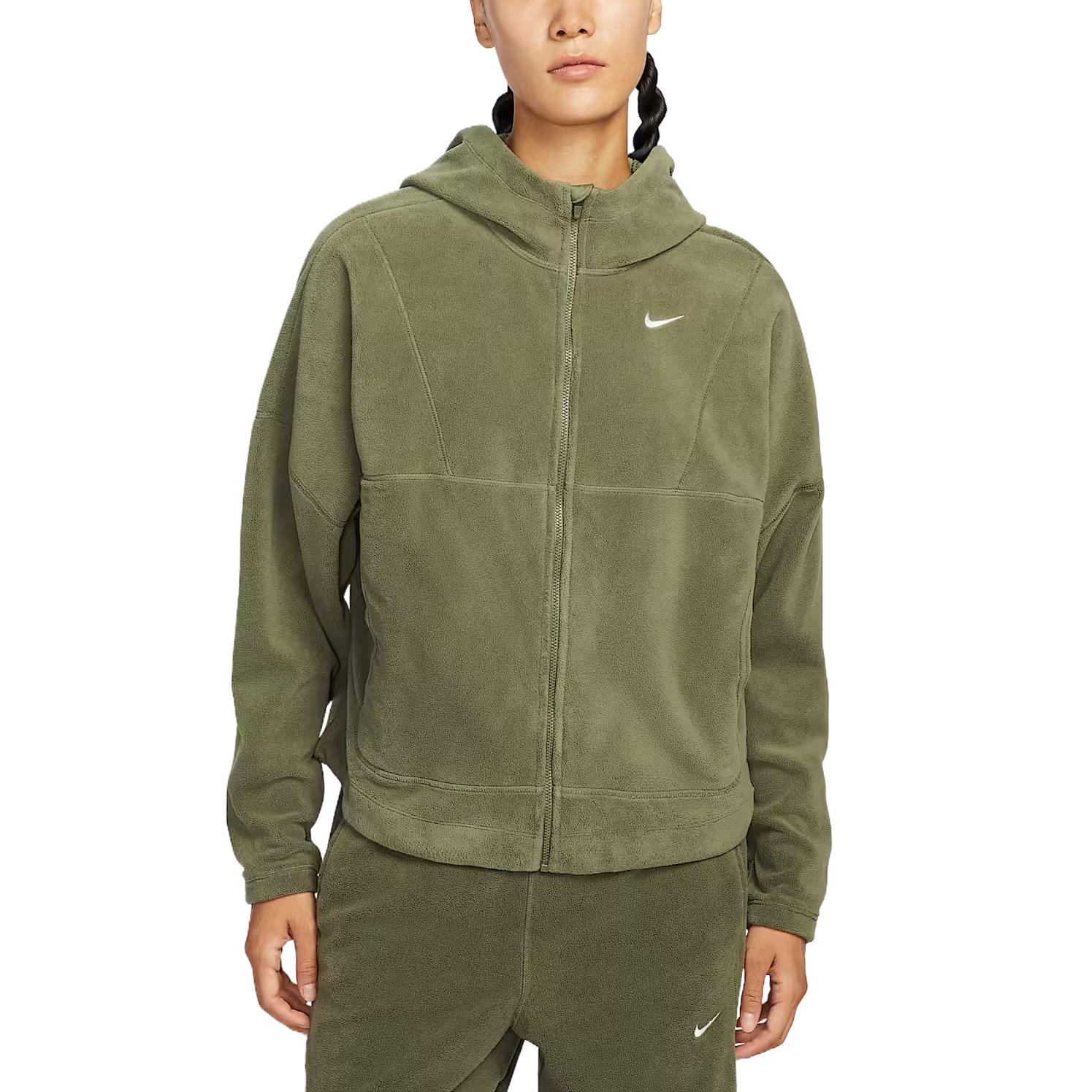 

Nike Женская теплая куртка с капюшоном Therma-Fit One с приспущенным плечом HV3699-222 XXS