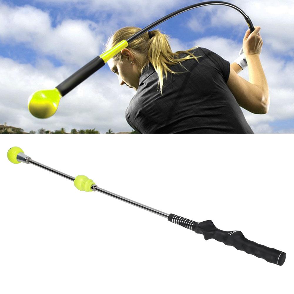 Sport Golf Schwungtrainer Training Aufwärmstock Einstellbare Kraft Übungsgerät