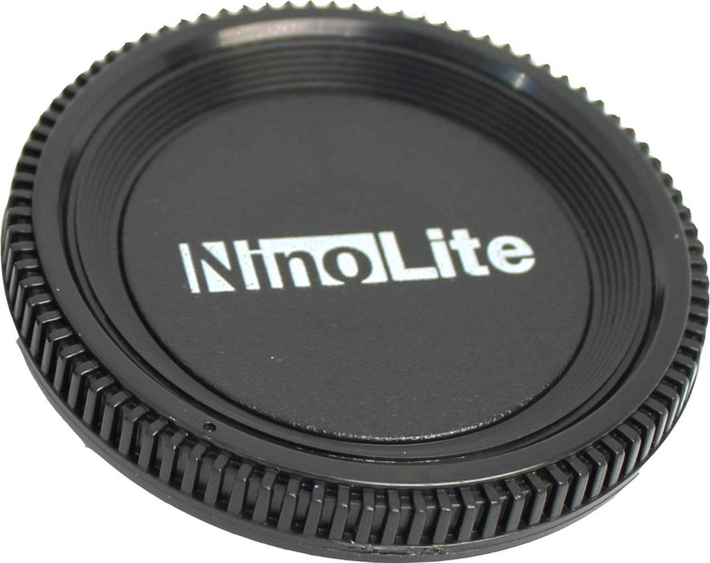 NinoLIte Camera Set of Rear and Body Caps for Nikon Lenses Caps, 2 F-Mount