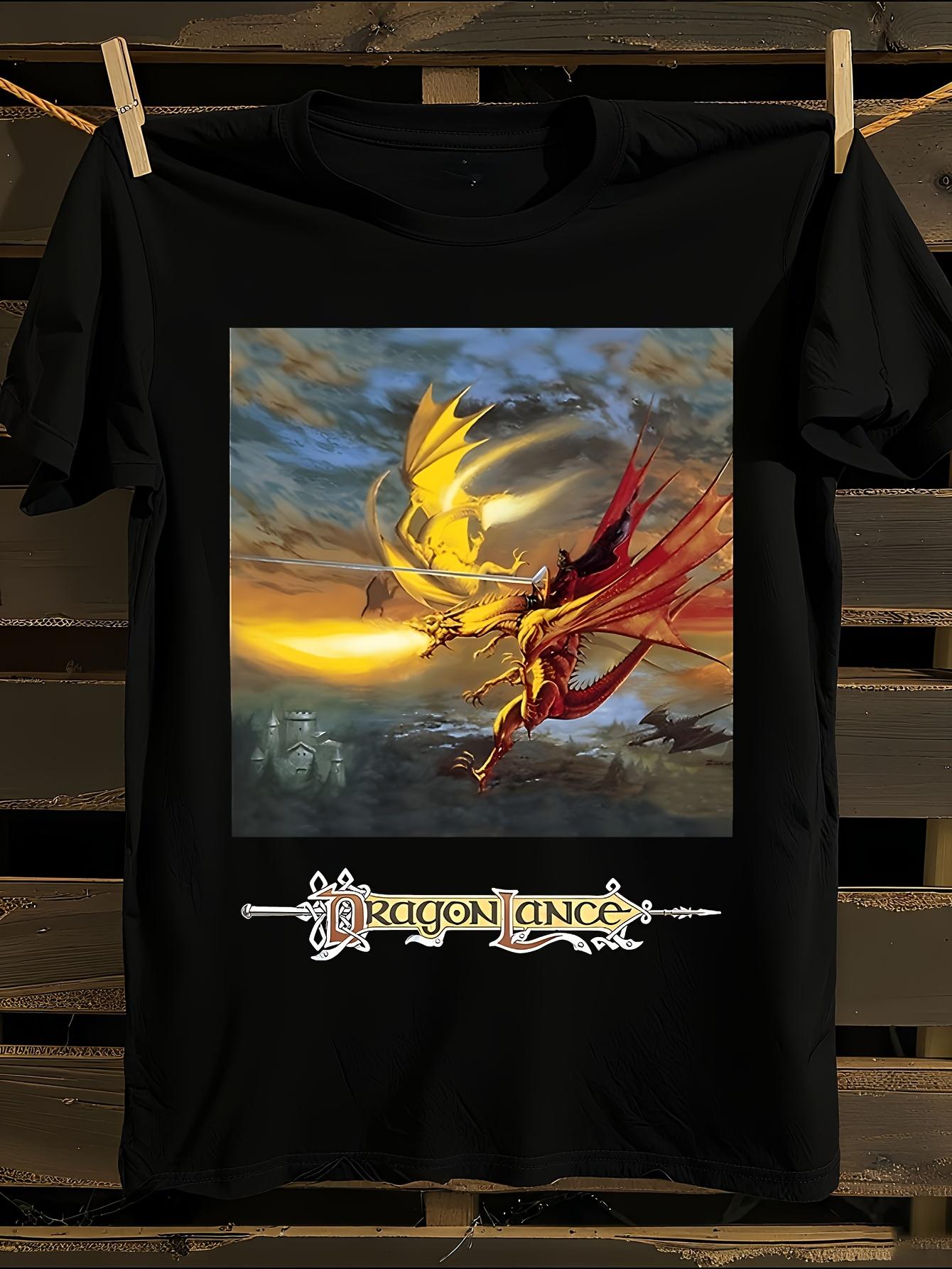DragonLance Legend of Huma Fantasy RPG Tshirt L