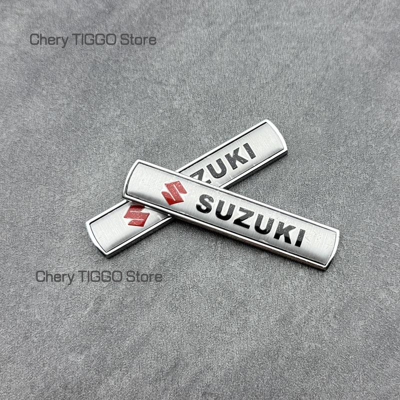 3D ABS Exclusive Badge Sticker Car Fender Side Emblem For SUZUKI Emblem Badge Decal Car Sticker Car Side Decoration Accessories