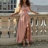 New Women's Elegant and Slim-fitting Off-shoulder High-waisted Formal Dress
